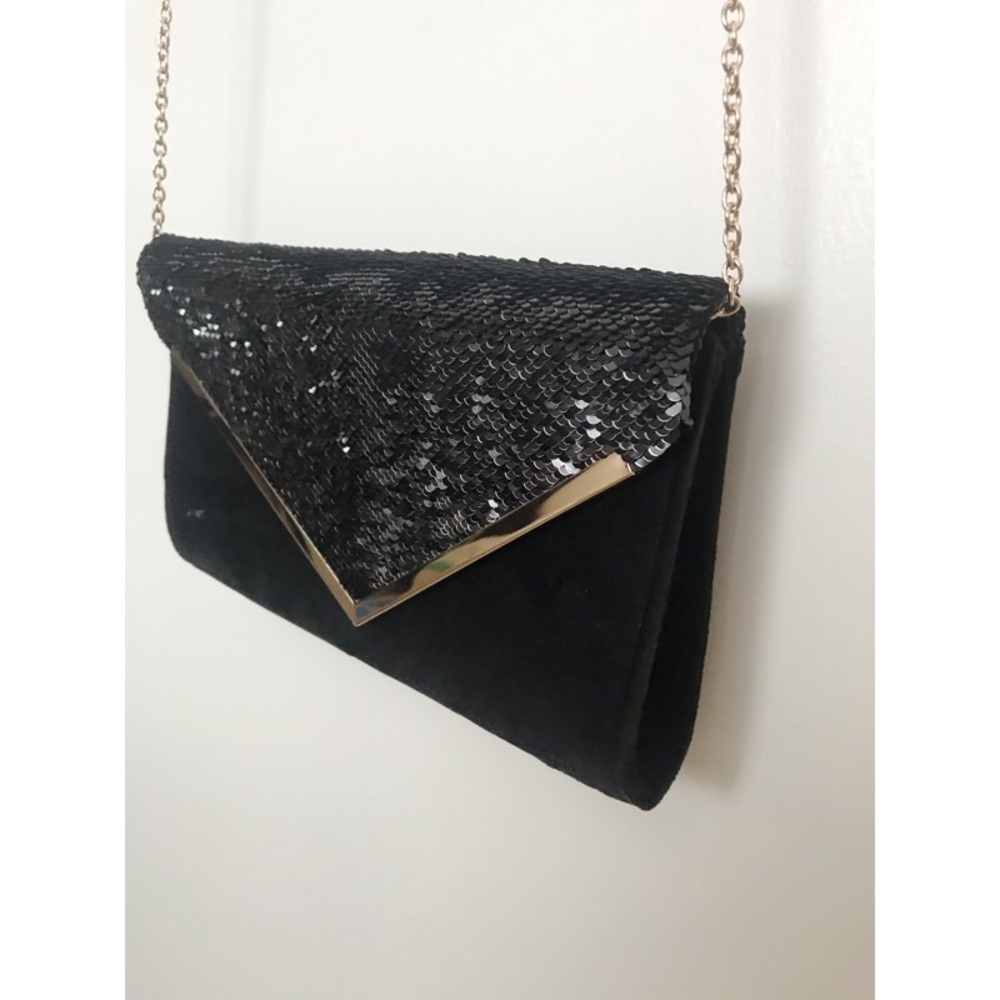 Velvet & Sequence Clutch
